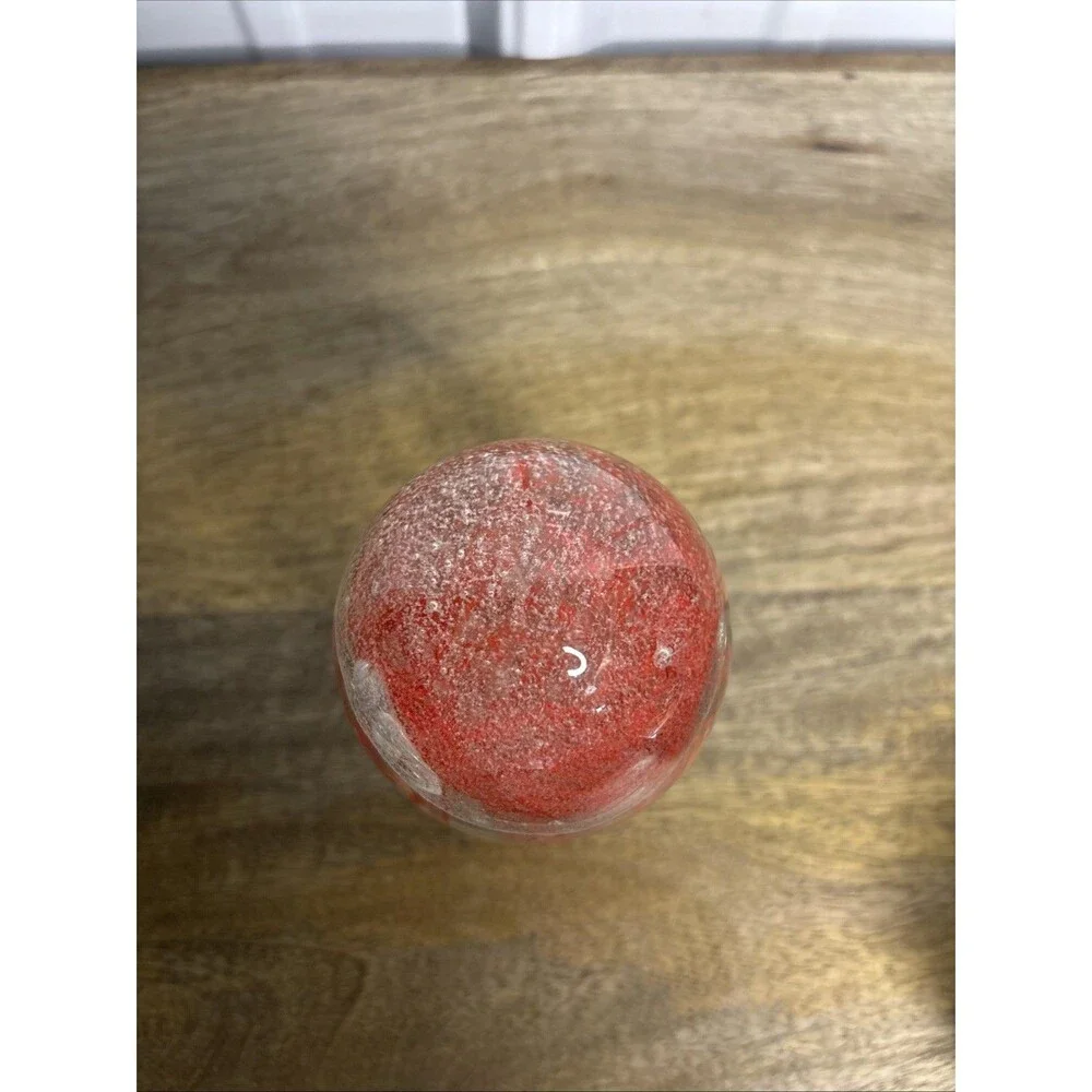 Jelly Fish Red 4 Inch Paper Weight